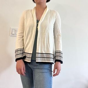 Talbots Crème Cardigan